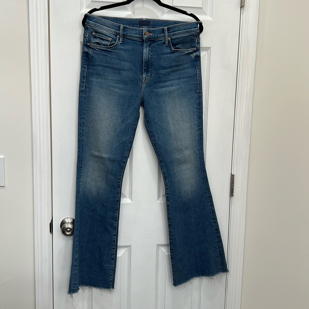 Mother The Weekender Fray jeans